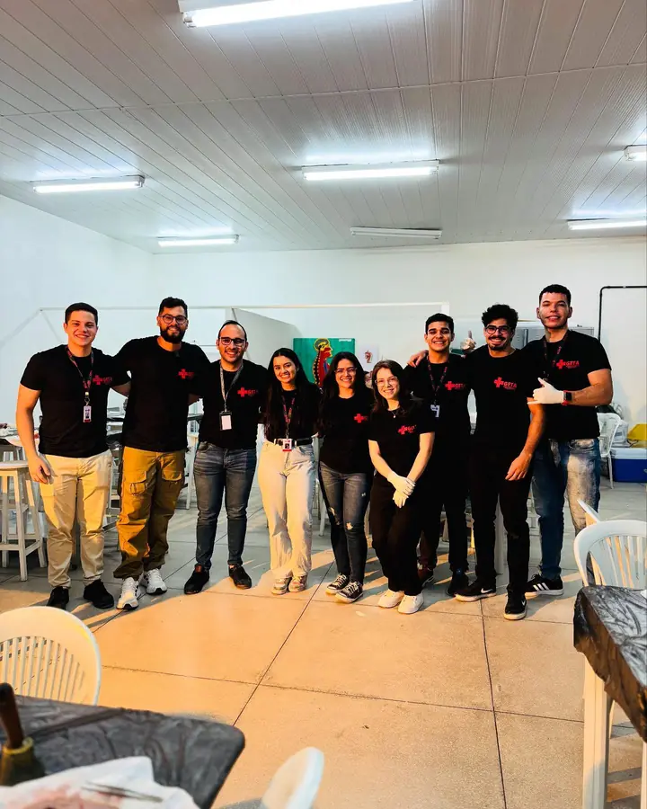Equipe e monitores do GETA